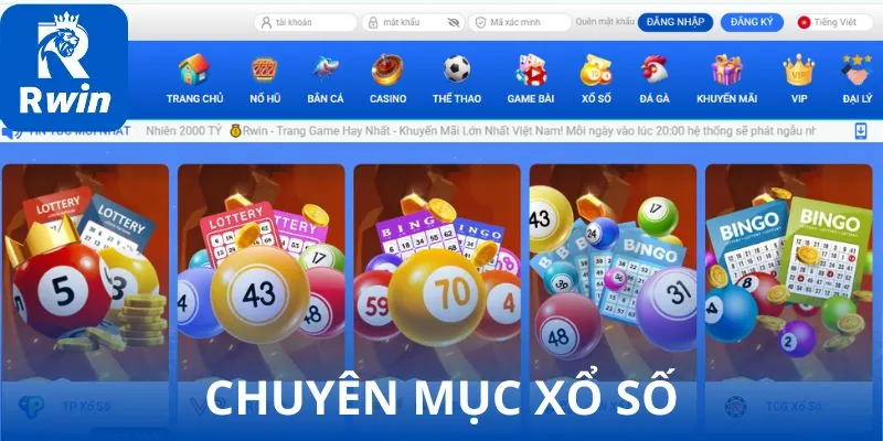 Chuyên mục xổ số