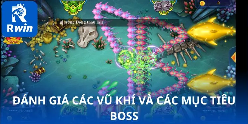 Đánh giá các vũ khí và các mục tiêu boss thưởng trong trò chơi