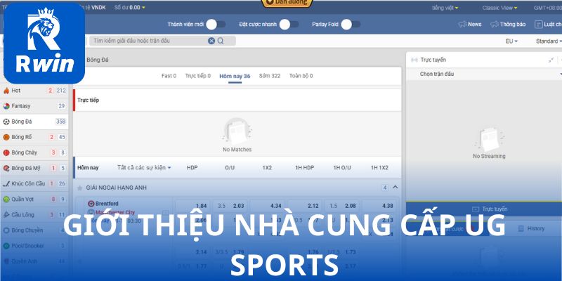 Giới thiệu nhà cung cấp UG Sports