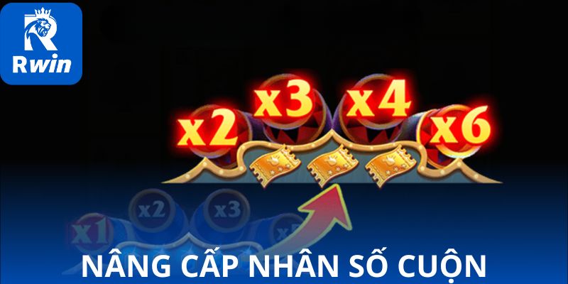 Nâng cấp nhân số cuộn điểm nhấn trong nổ hũ Mega ACE