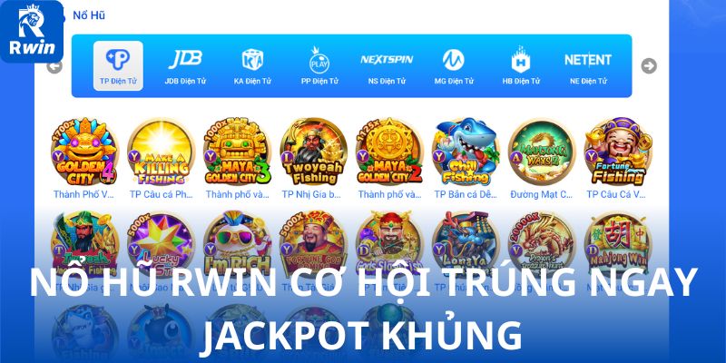 Nổ hũ RWIN đang được nhiều game thủ săn đón