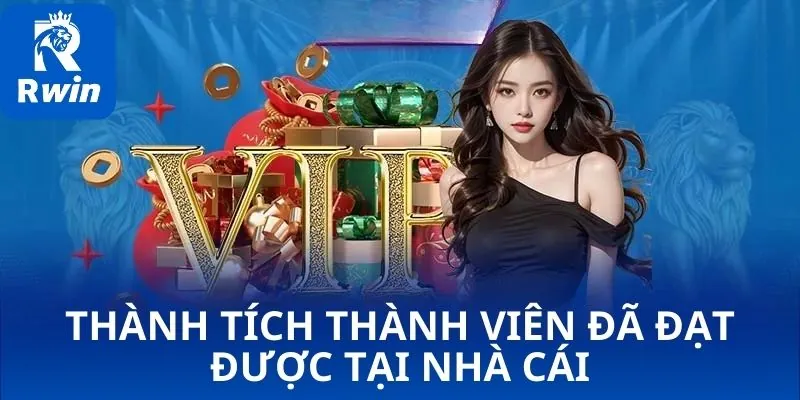 Top hội viên VIP Diamond tại RWIN năm 2025